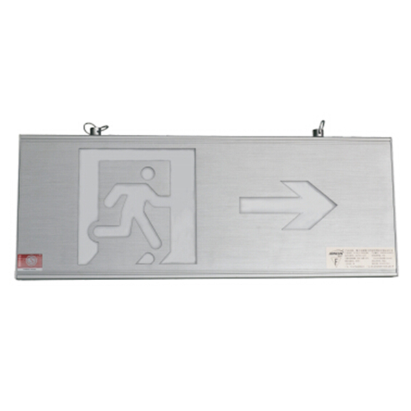 celling-mounted large size monochrome identification lighting