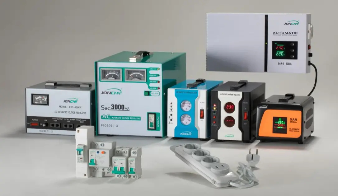 What is the function of the voltage regulator?