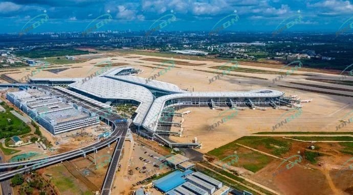 Meilan Airport Phase II T2 Terminal Works With JONCHN Intelligent Fire Control to Build the Largest Airport Duty-Free Business District in China